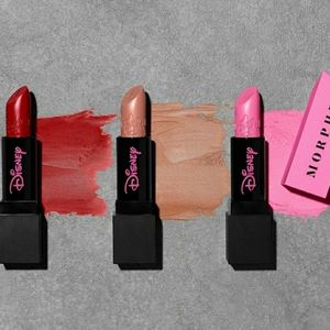 🌟NEW IN BOX🌟 Morphe Disney 3 piece lipstick set